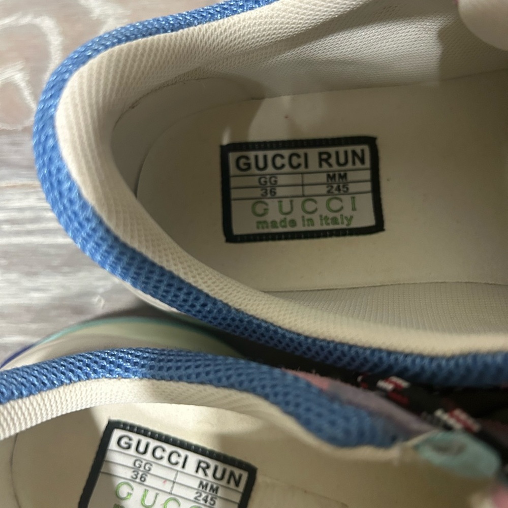 Gucci Run Sneakers size 36 - Picture 6 of 10
